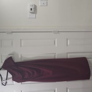 David's Bridal studio one shoulder bridal gown